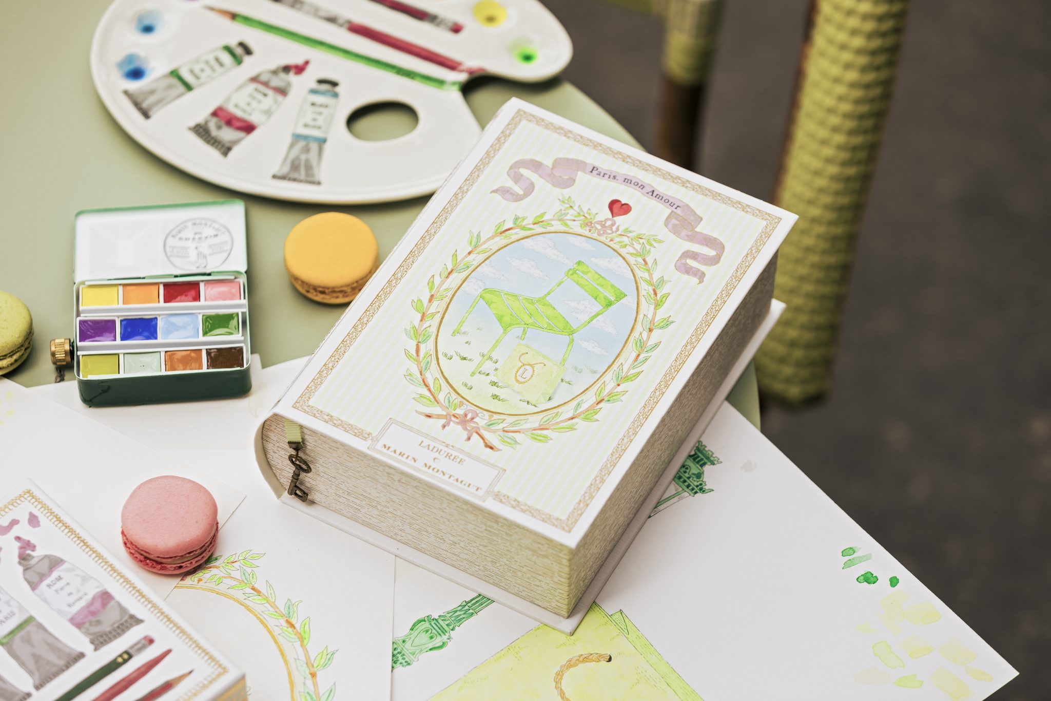 ladurée x marin montagut