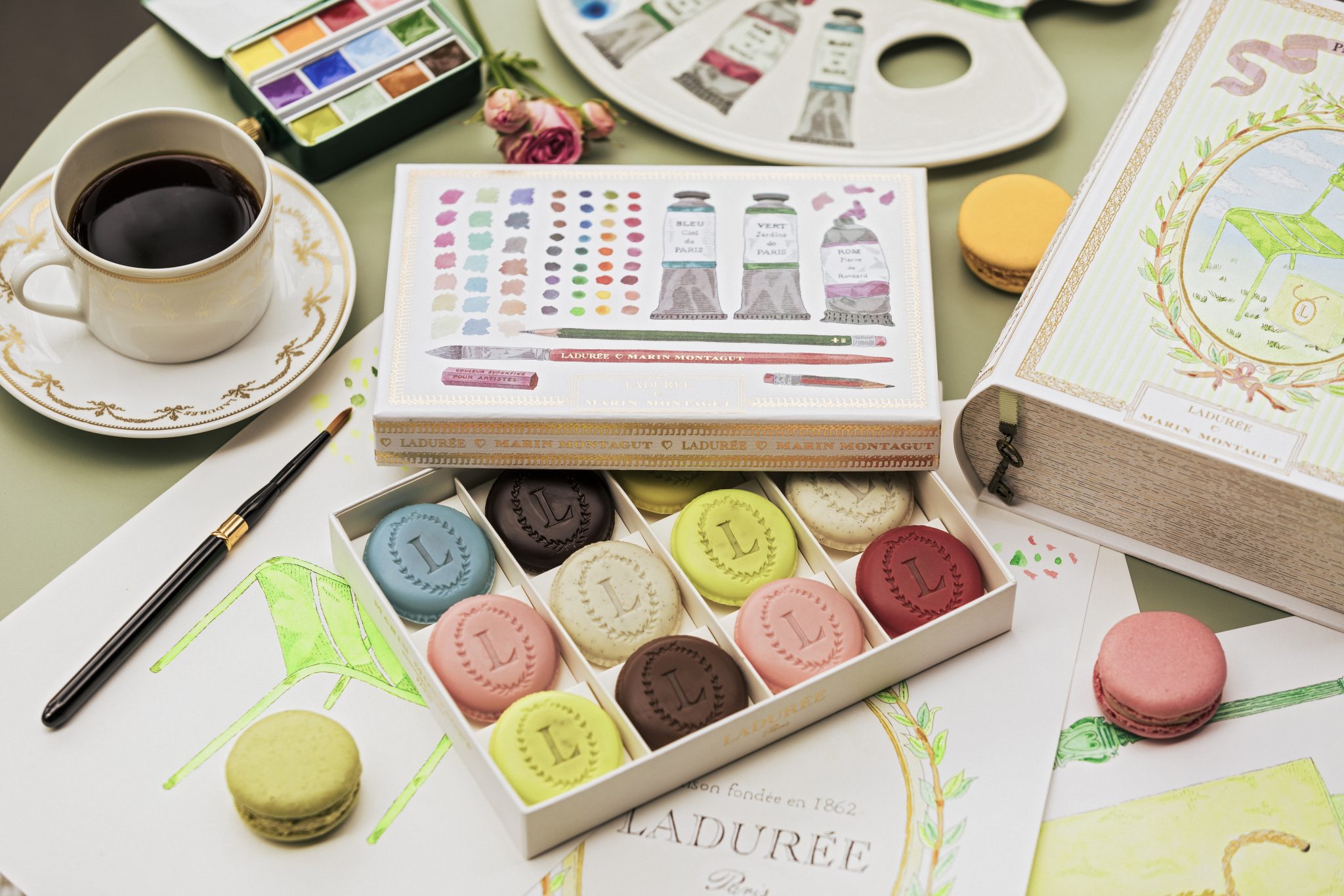 ladurée x marin montagut