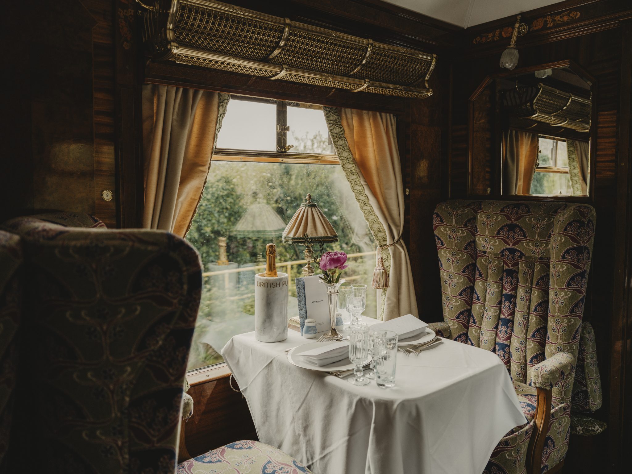 british pullman ione carriage dining photo credit: mark fox