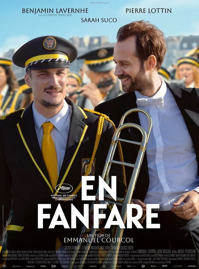 en fanfare
