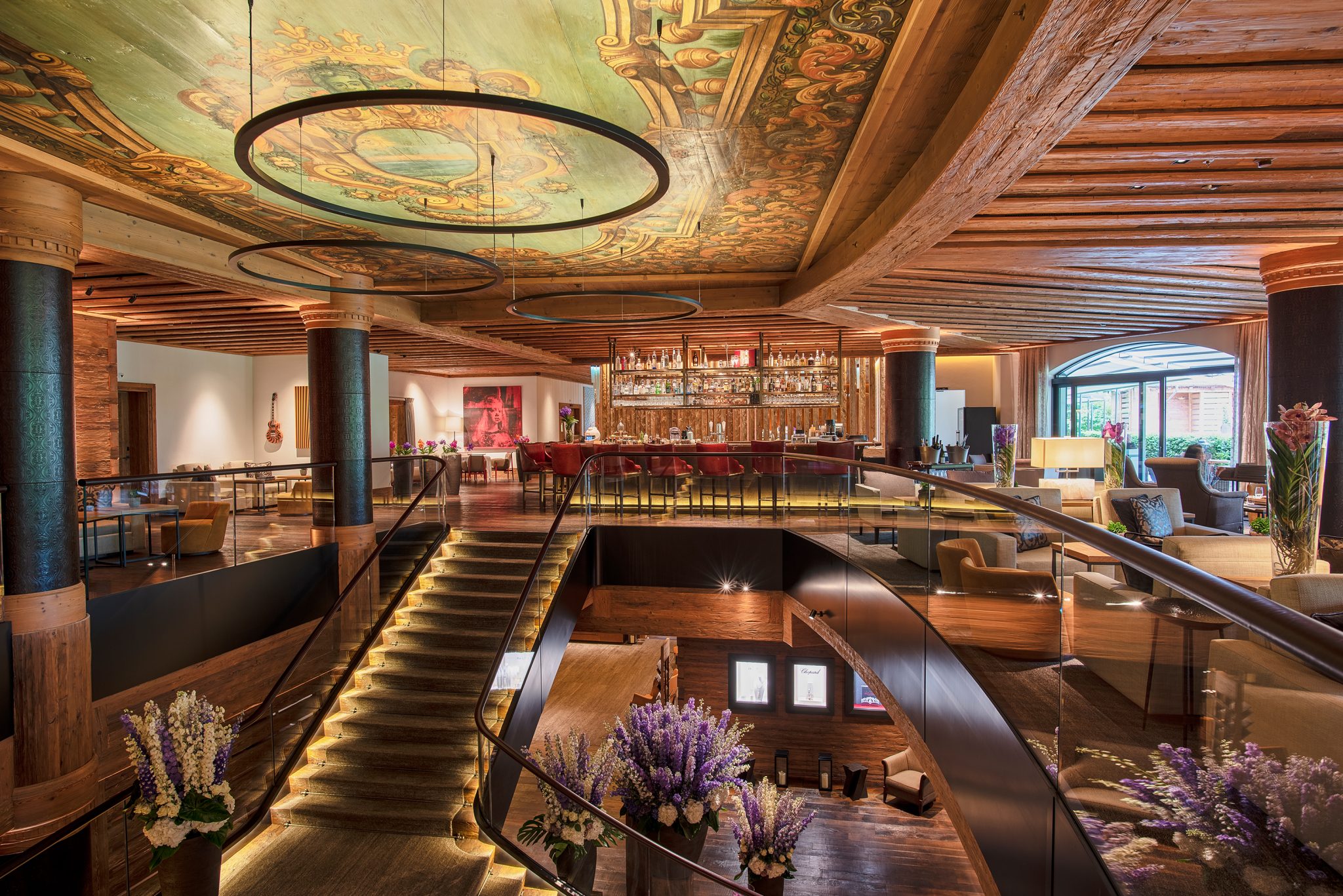 thealpinagstaad lobby 01