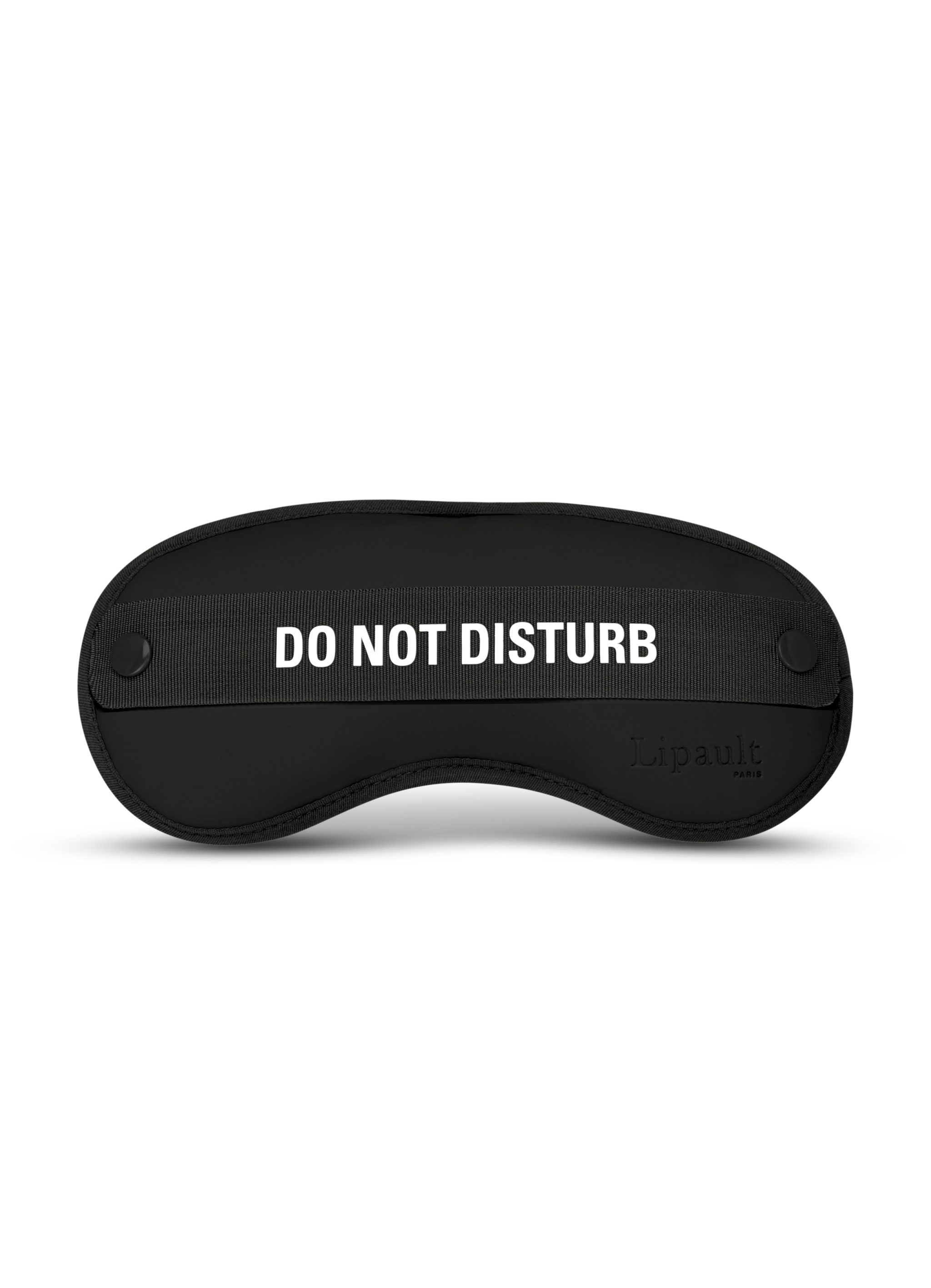 masque de sommeil lipault 19€ noir do not disturb
