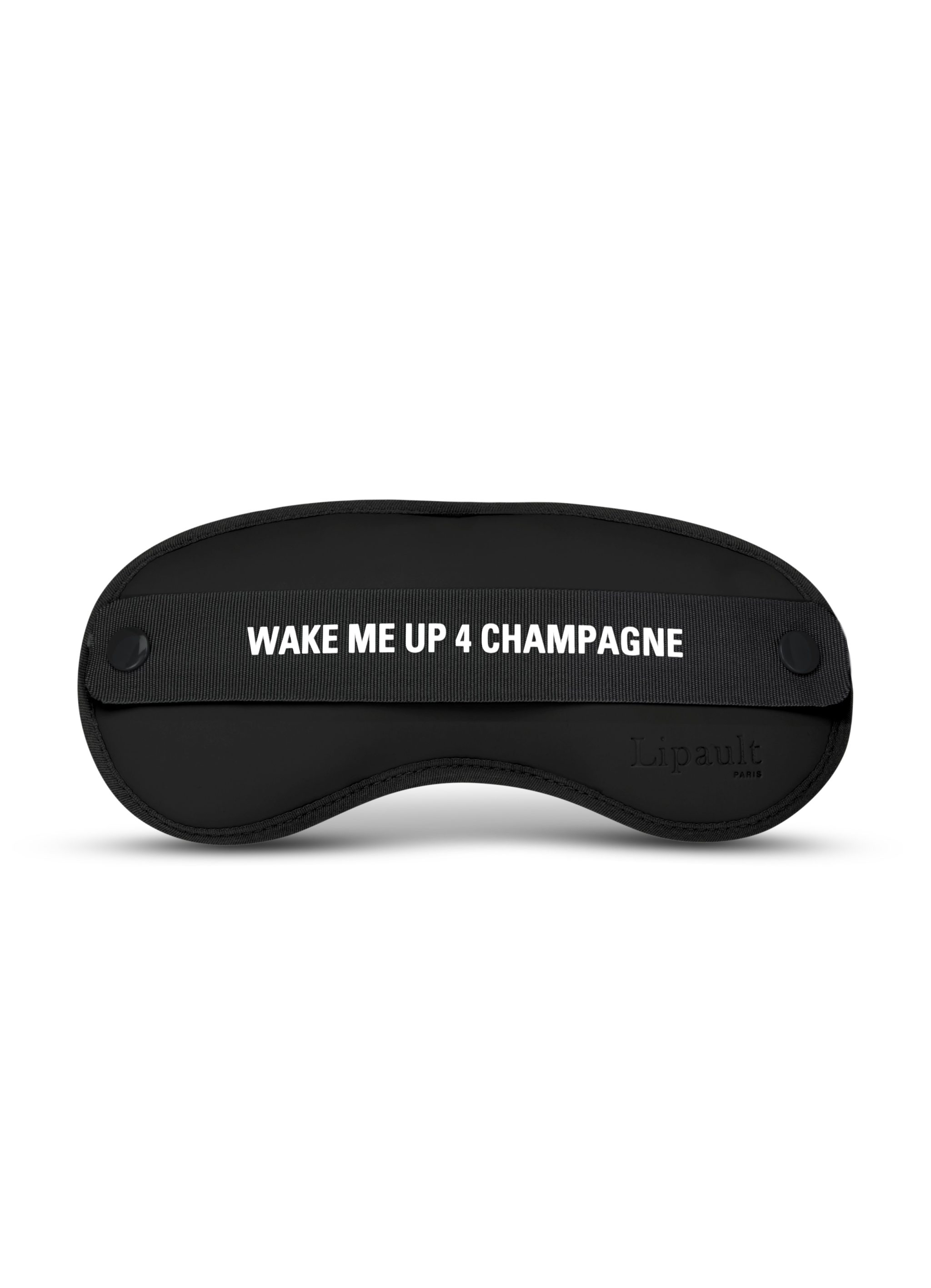 masque de sommeil lipault 19€ noir wake me up 4 champagne