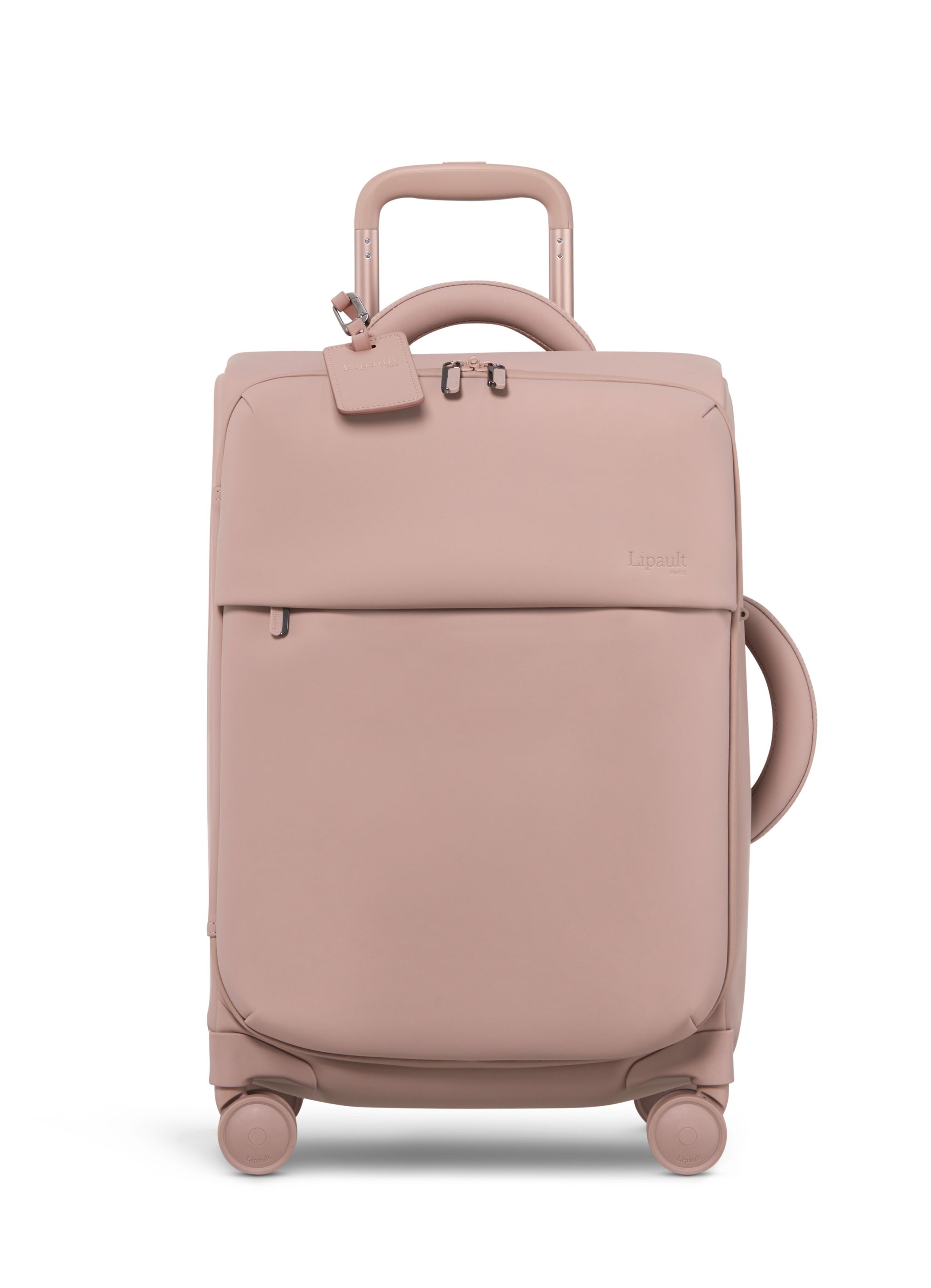 valise cabine lipault 249€ rose quartz