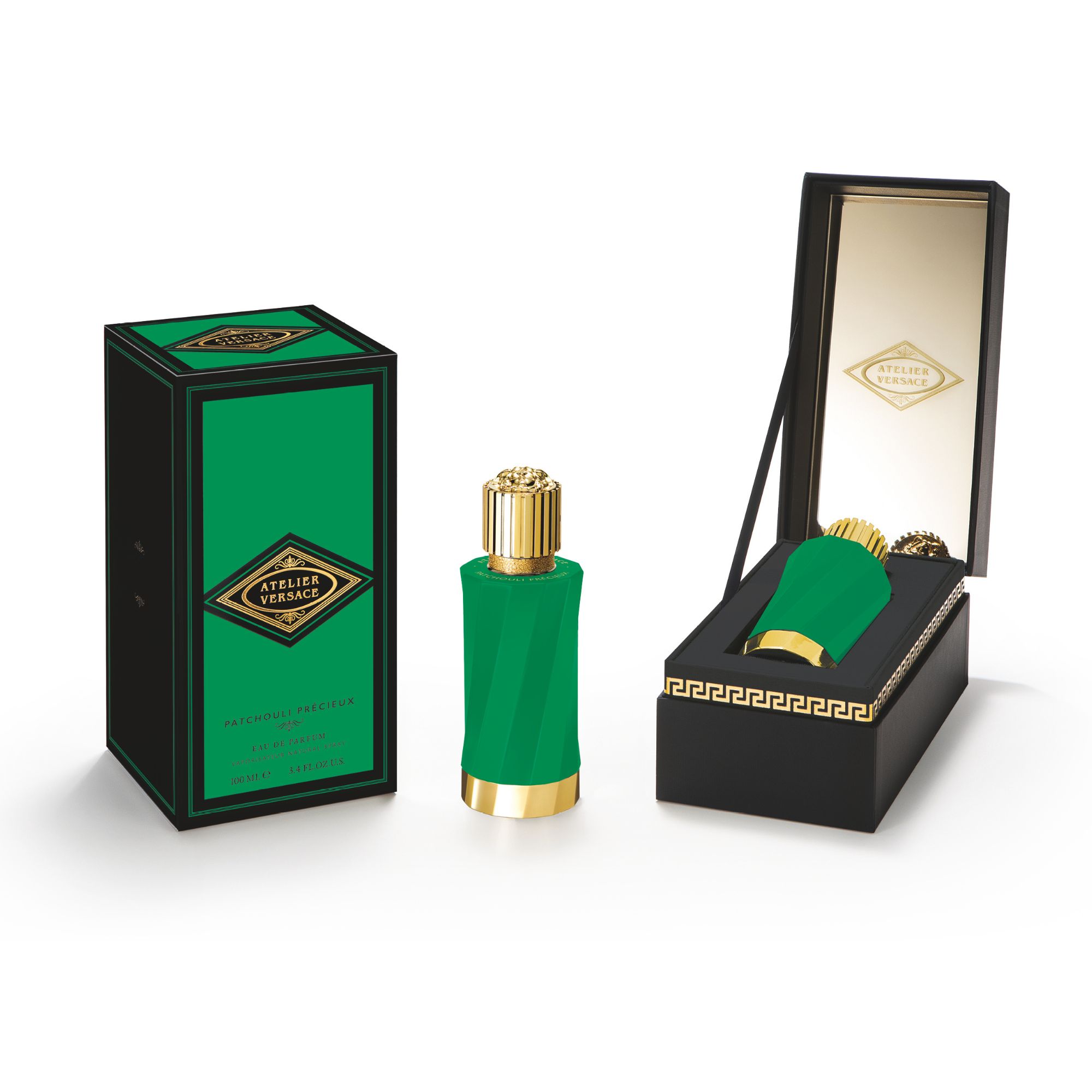atelier versace patchouli précieux 100ml coffret