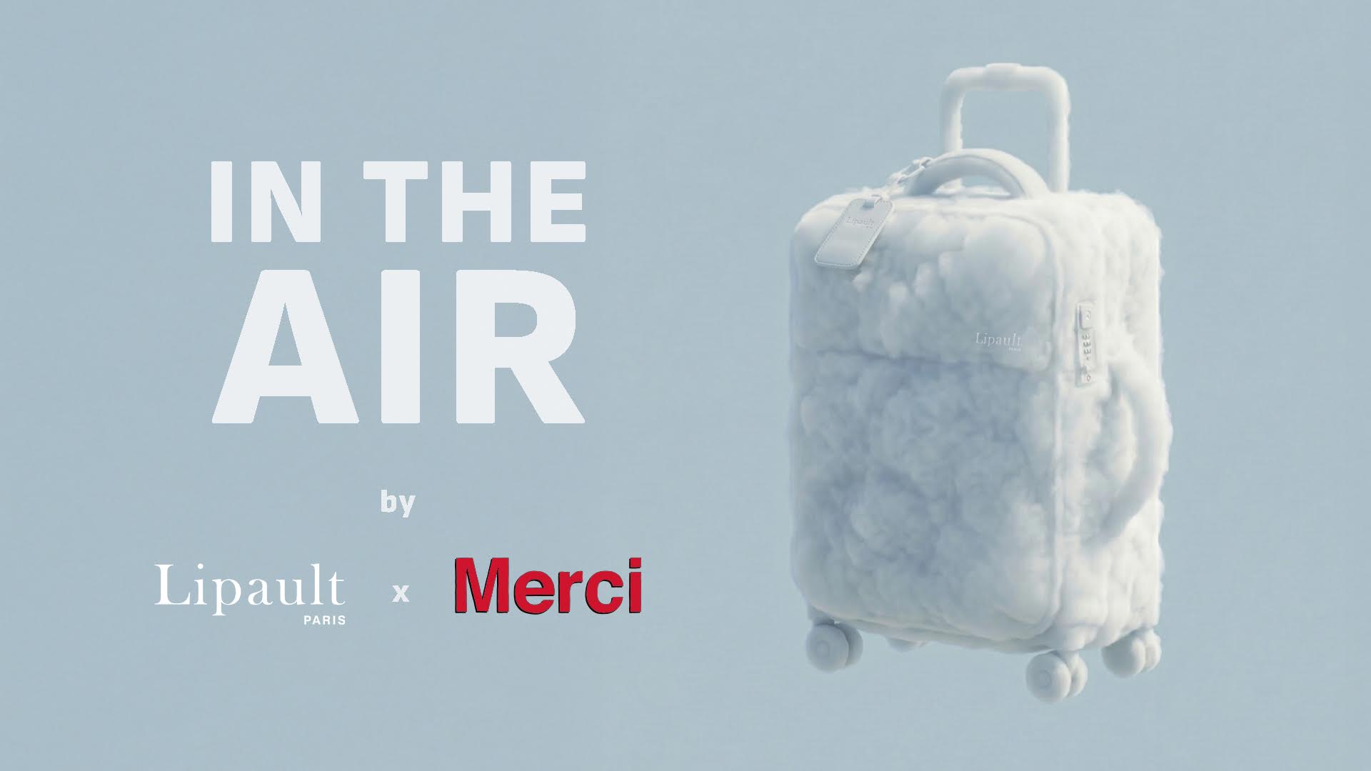 Lipault x Merci – le pop-up immersif “In The Air” fait souffler un air de voyage à Paris
