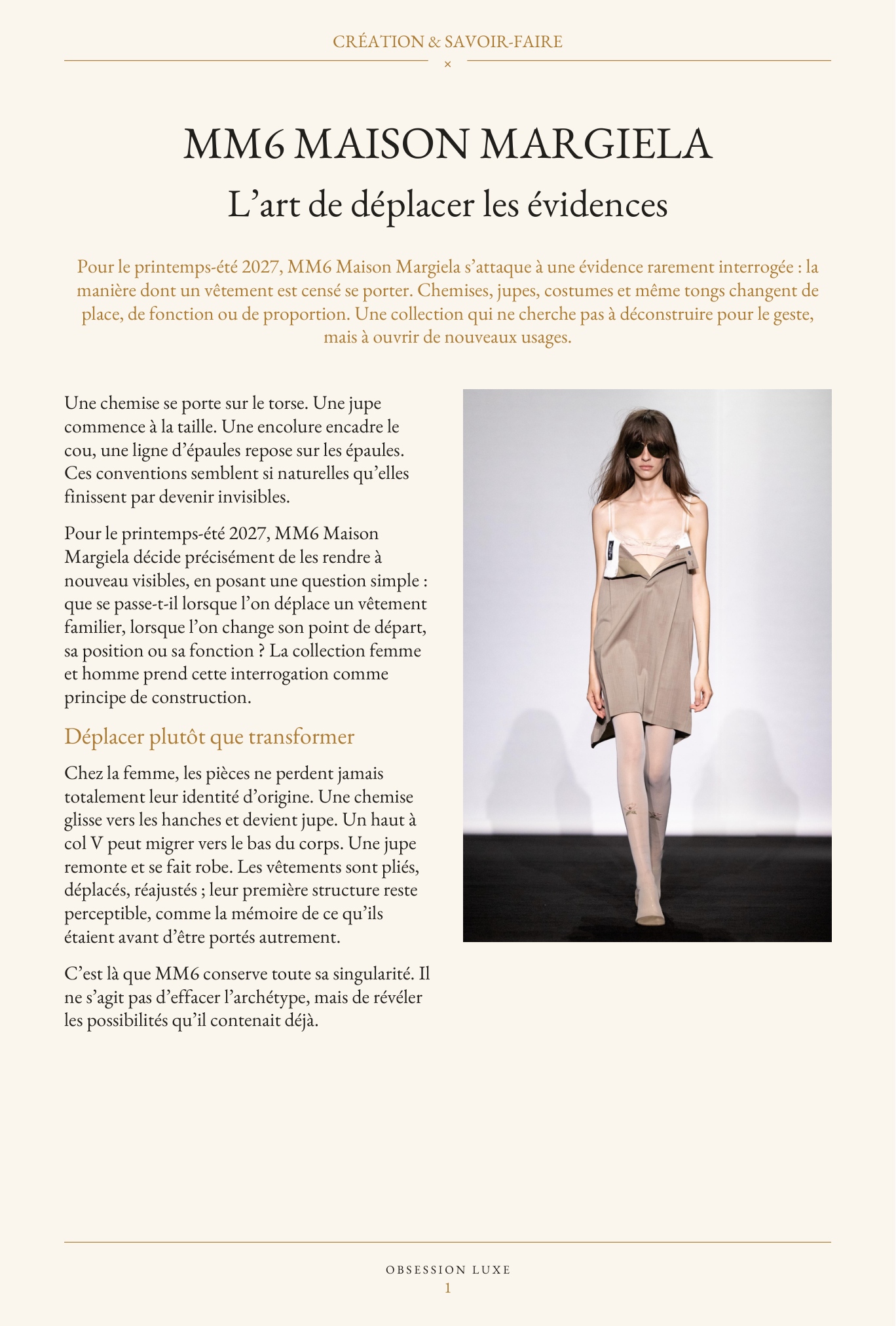 mm6 obsession luxe page 1